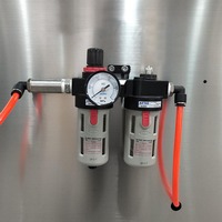 Machine de remplissage d'aérosols semi-automatique LIENM pour bouteilles en plastique, haute précision, à moteur, pour gaz, liquide, déodorant, cosmétique, spray