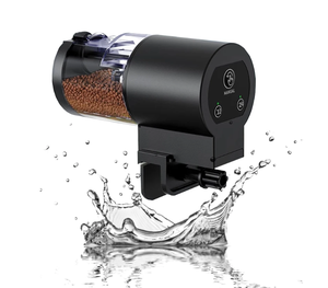 100ML 자동 어항 먹이 공급기 관상어 거북이 지능형 타이머 사료 급식기 수족관 물고기 사료 - Product Image 1