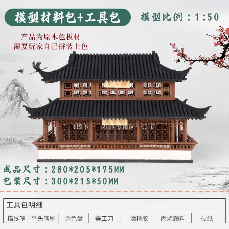 Tour Miyama-Matériel pour maquette + kit