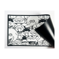 Meilleures promotions de tapis de souris sexy de bureau avec logo personnalisé tapis de souris vierge écologique en caoutchouc sublimation