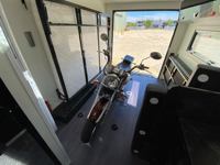 Remorque de moto pliable et extensible à grande capacité avec double porte arrière, idéale pour les commandes en gros, en promotion