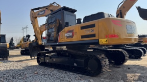 Excavadora Usada Sany SY335H de 33.5 Toneladas con Motor, Caja de Cambios, Engranajes y Rodamientos Originales, Bomba Hidráulica y Motor PLC - Product Image 4