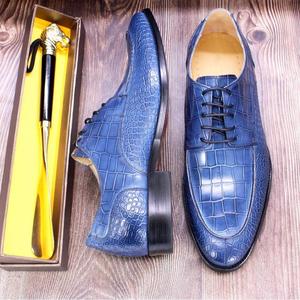 Chaussures habillées pour hommes en cuir véritable britannique de haute qualité, best-seller, chaussures en cuir pour hommes de luxe conçues pour les affaires - Product Image 2
