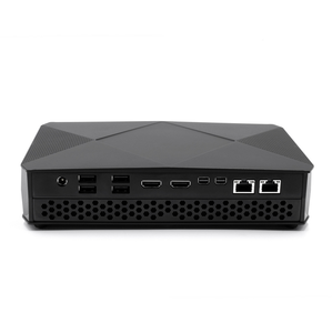 Mini PC Core I7-8709G con Radeon <span class=keywords><strong>RX</strong></span> <span class=keywords><strong>Vega</strong></span> <span class=keywords><strong>M</strong></span> <span class=keywords><strong>GL</strong></span>, LAN Gigabit Dual, Pantalla Cuádruple 4K, Mini Computadora con Windows 11 - Product Image 1