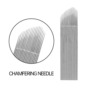 Aiguilles de cartouche de tatouage en acier inoxydable stérilisées, grandes tailles, lames de tatouage jetables pour machine PMU - Product Image 2
