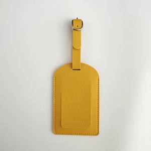 Etiqueta de Equipaje de Cuero PU Ajustable, Multicolor, Resistente al Agua, de Lujo, para Viajes - Product Image 2