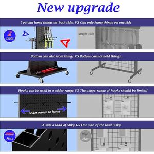 Expositor de <span class=keywords><strong>Metal</strong></span> de Doble Cara Personalizado Mingtang, Estante de Exhibición para Tiendas Minoristas - Product Image 6