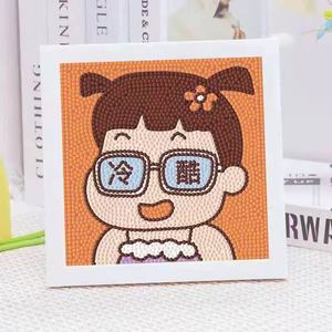 Kit de Peinture Diamant 18x18cm, Toile Complète à Broder, DIY, Livraison Rapide, Vente en Gros pour <span class=keywords><strong>D</strong></span>écoration Maison et Cadeau - Product Image 2