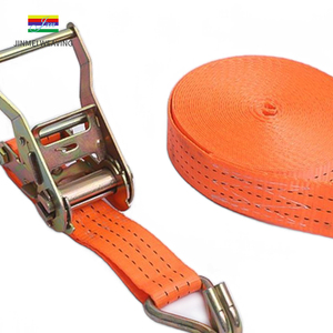 50mm 5ton Ratchet Tie xuống có thể điều chỉnh theo dõi Ratchet dây đai với xoay J móc - Product Image 4