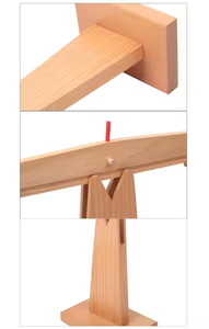 Bằng gỗ Cân bằng Quy mô cân nặng Kit giáo dục đồ chơi cho hỗ trợ giảng dạy - Product Image 2