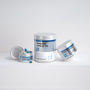 Multi-Purpose Vitamin Supplement Packaging | Lightweight Aluminum Pill Jar Container 50ml 135ml 300ml - Product Image 2