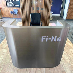 Negozio <span class=keywords><strong>bar</strong></span> personalizzato in acciaio inossidabile piccolo registratore di <span class=keywords><strong>cassa</strong></span> Reception semplice salone di bellezza da barbiere Reception - Product Image 6