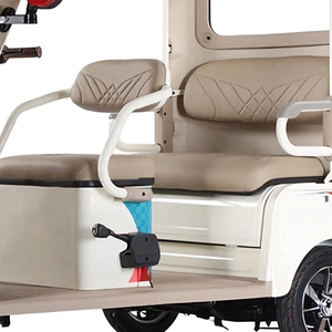 Triciclo Eléctrico 2025 de 60v, Carrocería Abierta, Bicicleta de 3 Ruedas, Vehículo de Pasajeros y Carga - Product Image 4