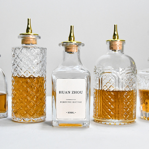 Dispensador de jarabe de vidrio Botellas de jarabe simples Cucharas de té Jarabe de <span class=keywords><strong>caramelo</strong></span> de vainilla Miel - Product Image 6