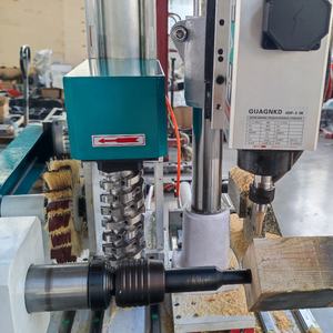 MT-1220E économique <span class=keywords><strong>3D</strong></span> gravure automatique pieds de Table CNC tour à bois Machine - Product Image 6