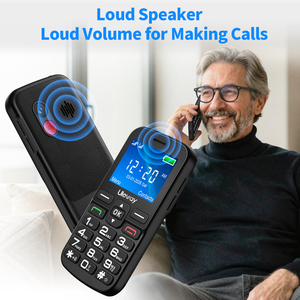 Téléphone portable <span class=keywords><strong>4G</strong></span> avec écran IPS de 2,4 pouces, facile à utiliser, débloqué, <span class=keywords><strong>pour</strong></span> seniors, avec haut-parleur 2-en-1, station de charge, bouton SOS, lampe torche, <span class=keywords><strong>USB</strong></span>-C - Product Image 4