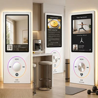 Miroir LED personnalisable ODM avec capteur de mouvement, commande tactile, réglable, anti-buée, écologique, design sans cadre, indice de protection IP44, moderne, pour hôtel