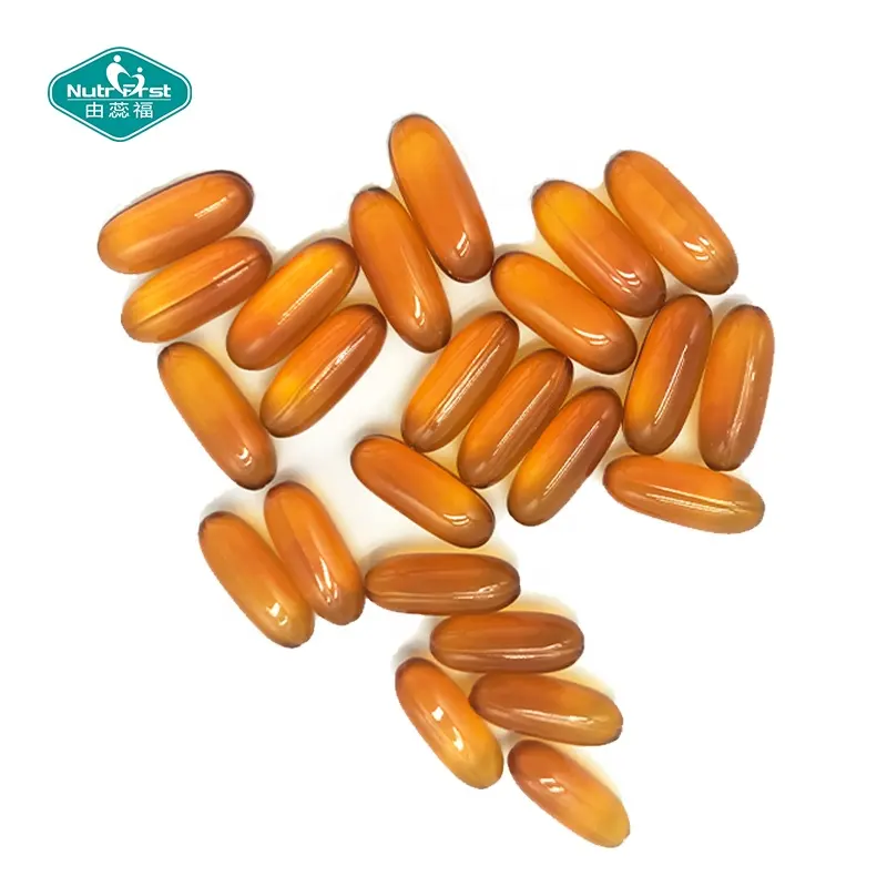 Bespoke Formulation Soy Lecithin Soybean 1200mg Capsule Softgel Vitamin E for Auxiliary Lower Blood Lipid