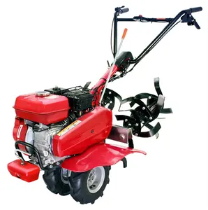 mini power tiller 7HP 9HP cultivator power tiller machine with attachments price agricultural gasoline diesel tiller