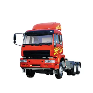 Çin toptan römork kafa kamyon 6x4 10 tekerlekler 3 akslar 420 hp traktör kamyon yedek parça ile
