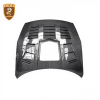 Couvercle de capot de moteur de voiture en fibre de carbone transparent pour Nissan GTR R35