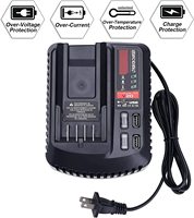 Chargeur rapide de batterie pour artisan V20 artisan 20V max Batteries compactes au Lithium batterie au Lithium CMCB202 CMCB204 avec 2 USB