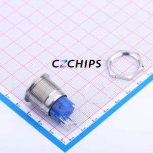 ATP19-SL1-324-B0SE-03Q <b>Push</b> <b>Button</b> <b>Switch</b> Through hole Component (THT) <b>Switch</b> - Product Image 2