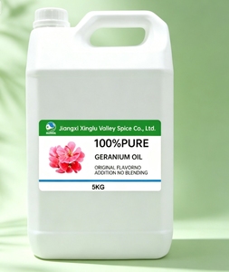 <span class=keywords><strong>Huile</strong></span> de <span class=keywords><strong>Géranium</strong></span> en Gros pour la Fabrication de Savons, Bougies, Huiles Parfumées, Produits de Soin à Marque Blanche, Huiles de Massage - Product Image 1