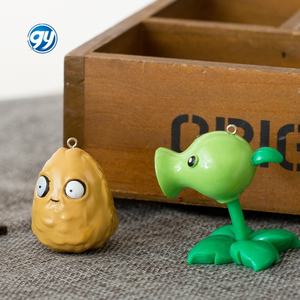Peashooter <span class=keywords><strong>Plants</strong></span> <span class=keywords><strong>vs</strong></span> <span class=keywords><strong>Zombies</strong></span> หุ่นดอกทานตะวันมันฝรั่งการ์ตูนโมเดลพวงกุญแจตกแต่ง - Product Image 5