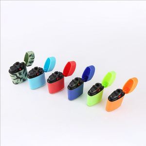 Biểu Tượng Tùy Chỉnh Cao Su Ưa Thích Thuốc Lá Khí Nhẹ Hơn Refillable Windproof Máy Bay Phản Lực Ngọn Lửa Cao Su Sơn Ngọn Đuốc Khí Bật Lửa - Product Image 6