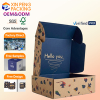 Cajas de Cartón Corrugado de Colores Vibrantes, Cajas de Envío con Logotipo Personalizado, Embalaje para Minoristas, Cajas de Envío que Atraen la Atención