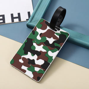 Étiquettes de bagages valise, porte-cartes, nouvelle valise, tour Eiffel/tournesol, dessins animés, 1 pièce - Product Image 5