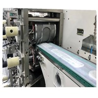 Servo entièrement automatique, 10 pièces, fabriqué en chine, tampons hygiéniques, équipement de Machine