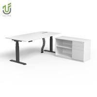 IULTRA Table de travail réglable en hauteur élévatrice électrique dessus stratifié Durable pour grands studios créatifs industriels modernes