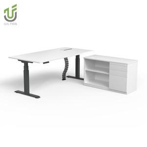 IULTRA Table de travail réglable en hauteur élévatrice électrique dessus stratifié Durable pour grands studios créatifs industriels modernes - Product Image 6
