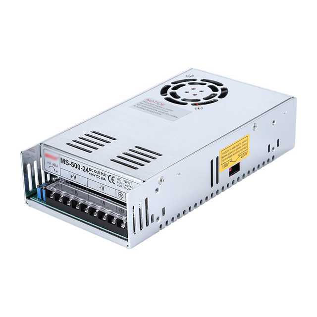 MS-500-24 Adjustable 0~24V20A Switching Power Supply 0~ 12V40A Transformer 220V to DC
