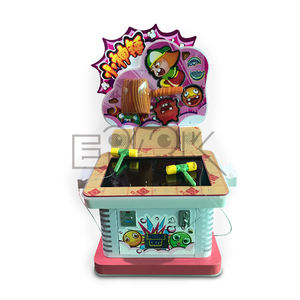 Rideจักรยานสนุกหน้าจอสัมผัสตีค้อนอิเล็กทรอนิกส์บาสเกตบอลอาเขตเด็กเหรียญดำเนินการสงครามผีดิบ 2 เกม - Product Image 6