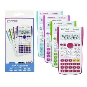 Multi-function 2-line Calculadora Standard 240 Functions Scientific Calculator Fx 82 MS For Professional Student Exam Use