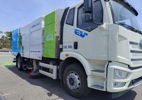 Camion balayeuse routière haut de gamme pour aéroports et zones minières - Machine de nettoyage en profondeur des rues
