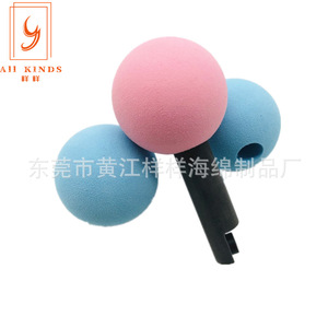 ลูกบอลนวดฟาสเชียกัน ขนาด 50 มม. สีดำ แบบมีรู สำหรับบำบัดกล้ามเนื้อ - Product Image 5