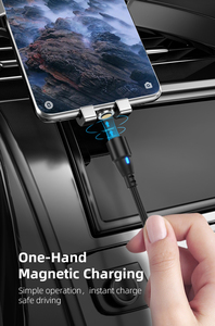 Trending 3-in-1 USB <strong>Magnetic</strong> Cord Charging <strong>Data</strong> Cable 360-Degree <strong>Magnetic</strong> <strong>Suction</strong> New <strong>for</strong> Computer - Product Image 3