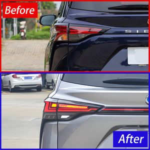 Xe đèn hậu cho Toyota Sienna 2021 2024 LED tự động phía sau trở lại đèn lắp ráp nâng cấp Lexus thiết kế năng động đuôi đèn phụ kiện - Product Image 6