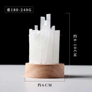 GEM <span class=keywords><strong>Lampe</strong></span> en cristal <span class=keywords><strong>de</strong></span> sélénite Grande <span class=keywords><strong>lampe</strong></span> en <span class=keywords><strong>sel</strong></span> <span class=keywords><strong>de</strong></span> sélénite marocaine authentique faite à la main Amazing Crystal Table Night - Product Image 2