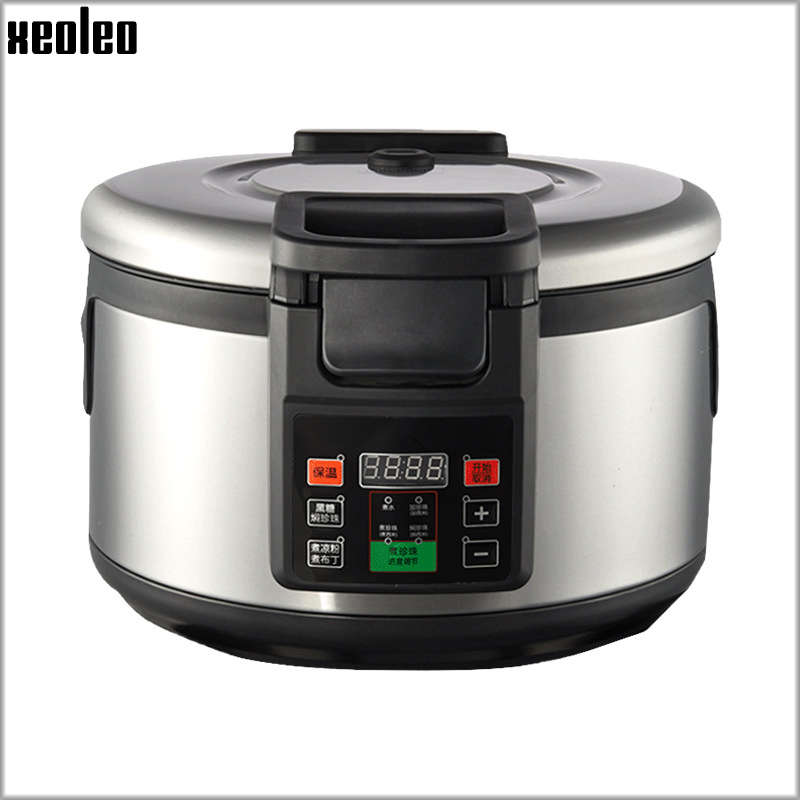 Жемчужная плита XEOLEO 16L, аппарат для закипания жемчуга Tapioca, аппарат для приготовления молока, чая, кассавы, антипригарная сковорода для приготовления жемчуга