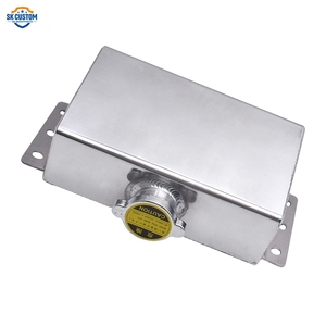 Aluminium Olie Catch <span class=keywords><strong>Tank</strong></span> Kan Voor Civic 240SX Wrx Koelvloeistof Expansie Vul <span class=keywords><strong>Tank</strong></span> Brandstof Surge <span class=keywords><strong>Tank</strong></span> - Product Image 2