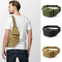 YOUK Sac banane de voyage pour sport de plein air Sac de taille imperméable réutilisable durable avec ceinture Pochette multifonctionnelle pour la course