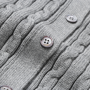 Cardigan en coton Rajut S Muer, crochet de luxe, design personnalisé, tricoté, hiver, décontracté, pour femmes, pulls pour femmes - Product Image 5