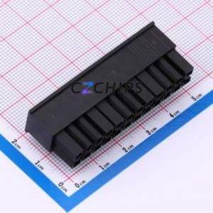 W42012K-24PB123 Housing (Wire-to-Board / Wire-to-Wire) P=4.25mm Connector 2x12P 4.25mm Mini-Fit (MX 4.2) 4.25mm - Product Image 2