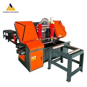 Sierra de Cinta Eléctrica para Cortar Tubos de Hierro, Cortadora de Metal Grande, Máquina de Corte para Ingeniería de Construcción - Product Image 3