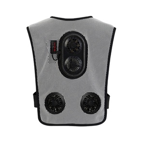 Gilet de refroidissement intelligent de haute <span class=keywords><strong>technologie</strong></span> de 5e génération avec ventilateurs, gilet de climatisation réglable pour les activités de plein air - Product Image 1